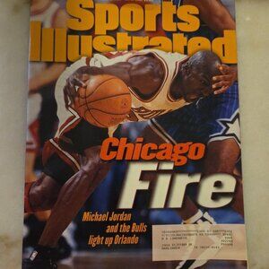 SPORTS ILLUSTRATED Magazine JUNE 3, 1996, MICHAEL JORDAN, U.S. 500, BRANDS TWINS